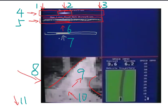 斯坦福大学公开课机器学习： neural networks learning - autonomous driving example（通过神经网络实现自动驾驶实例）...