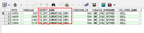 oracle 查询被锁表和解锁