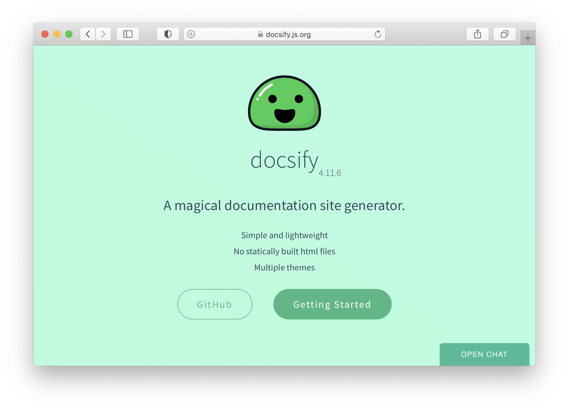 入坑 docsify，一款神奇的文档生成利器！