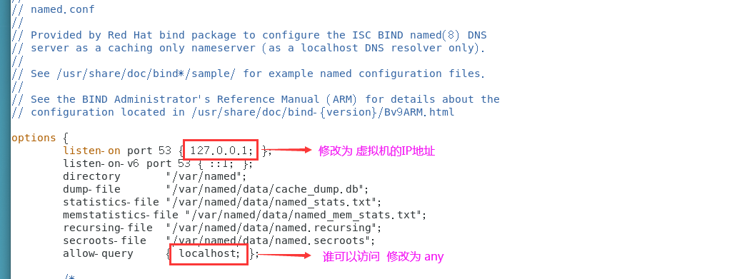 Linux基础服务 DNS反向解析(bind)