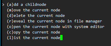 vim nerdtree 常用命令