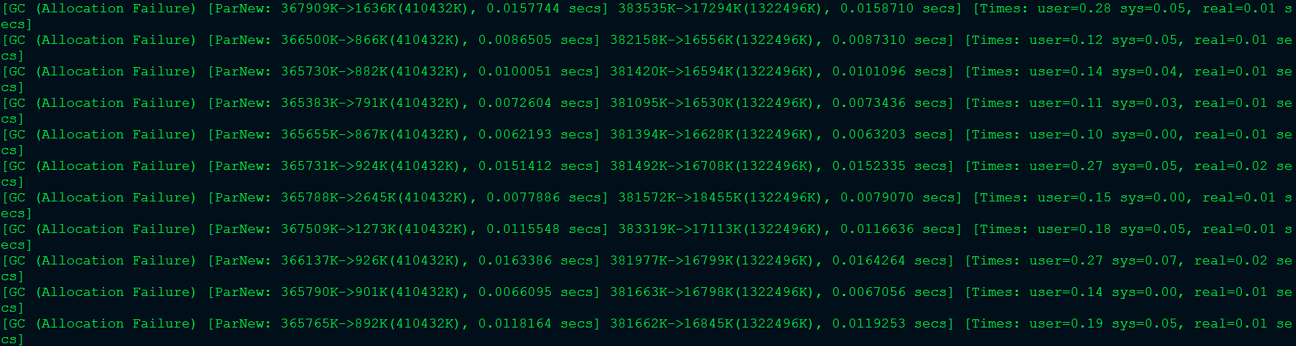 GC(Allocation Failure)引发的一些JVM知识点梳理