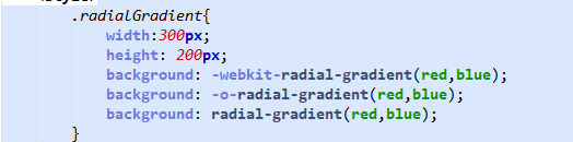 css渐变之radial-gradient