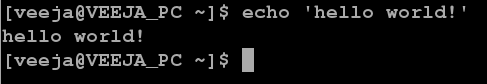 Linux-echo命令详解