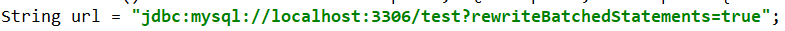 Java-Mysql之批处理