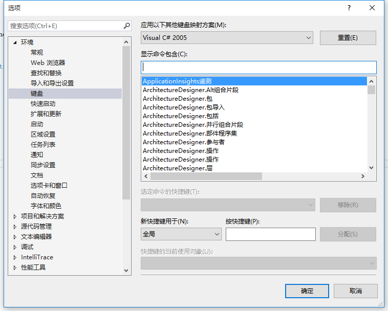 关于Visual Studio快捷键整理