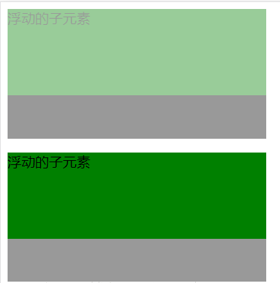 CSS实现父元素半透明,子元素不透明的问题