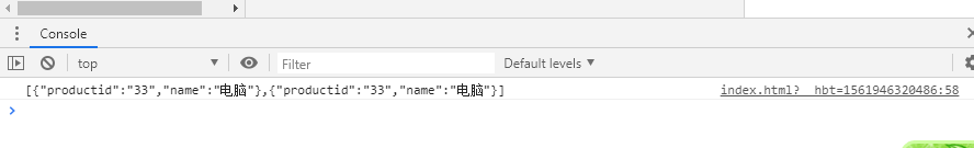 js 数组、对象转json 以及json转 数组、对象