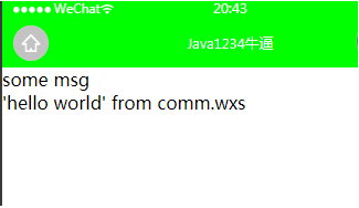 WXS:微信小程序版JavaScript