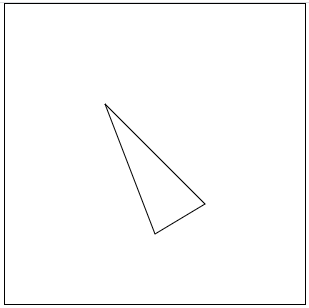canvas绘制三角形