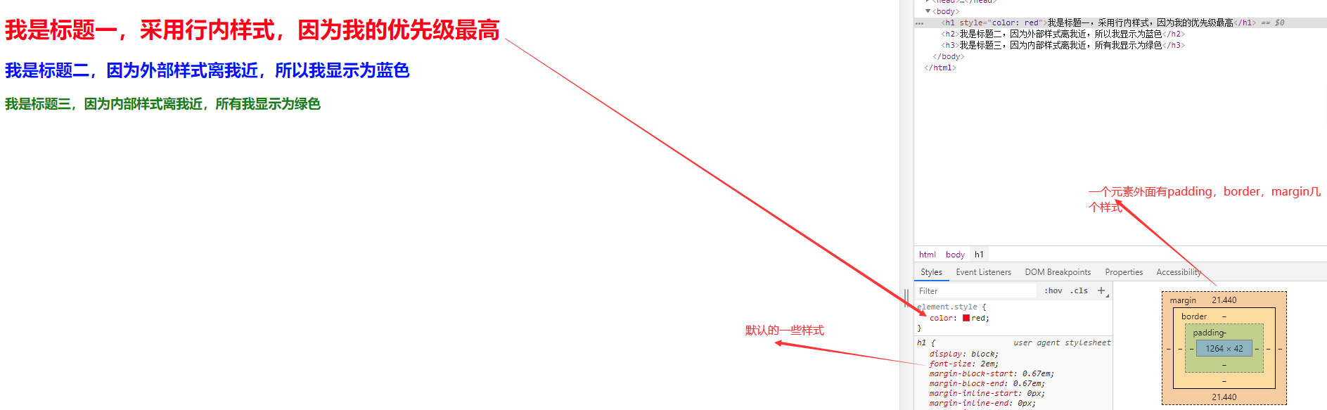 CSS样式核心技术点