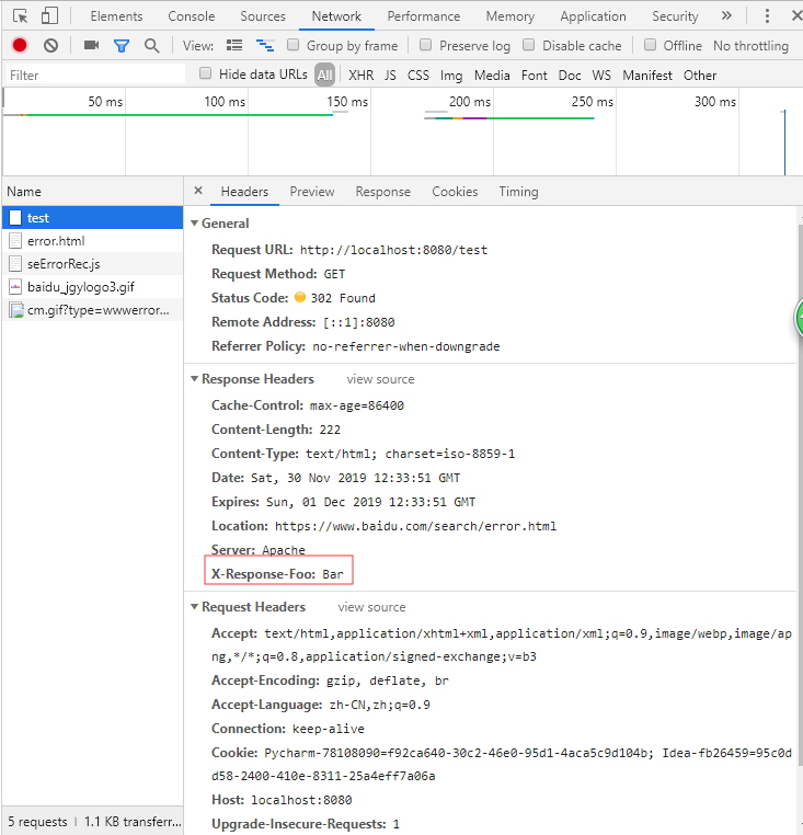 Spring Cloud Gateway内置过滤器实战——AddResponseHeader过滤器工厂