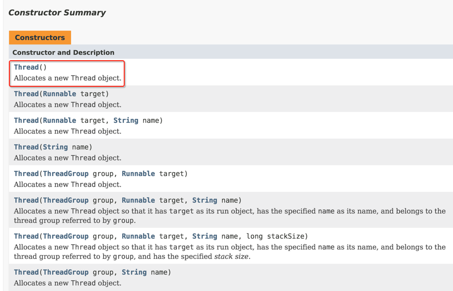 java线程基础巩固---构造Thread对象你也许不知道的几件事