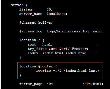 vue-router+webpack线上部署时单页项目路由，刷新页面出现404问题