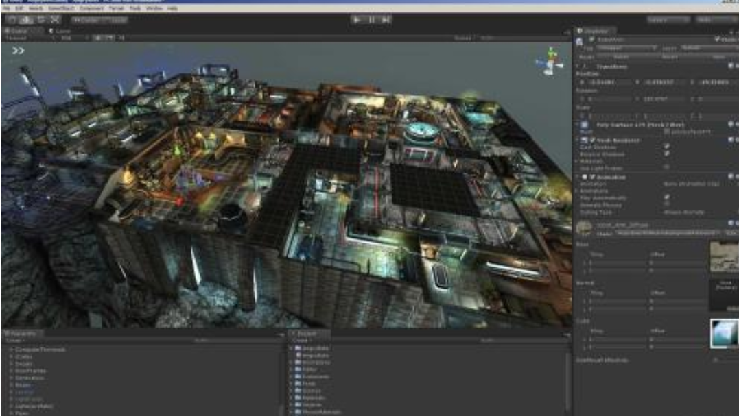 Unity3d——构建真实地形