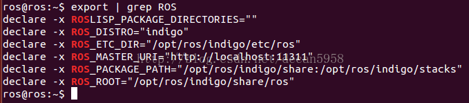 ubuntu 14.04 server(amd64) 安装ros indigo