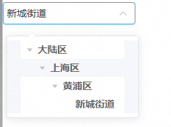 element ui 树状结构下拉框