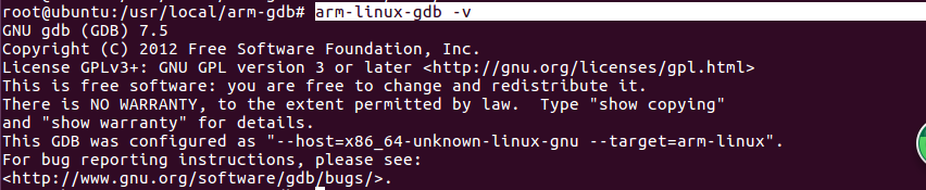 arm-linux-gdb的安装