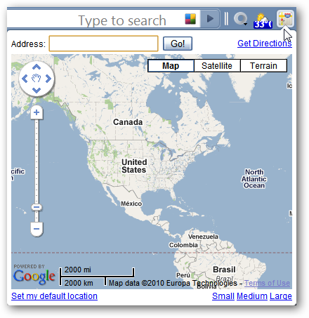 在Google Chrome浏览器中查看地图和获取路线