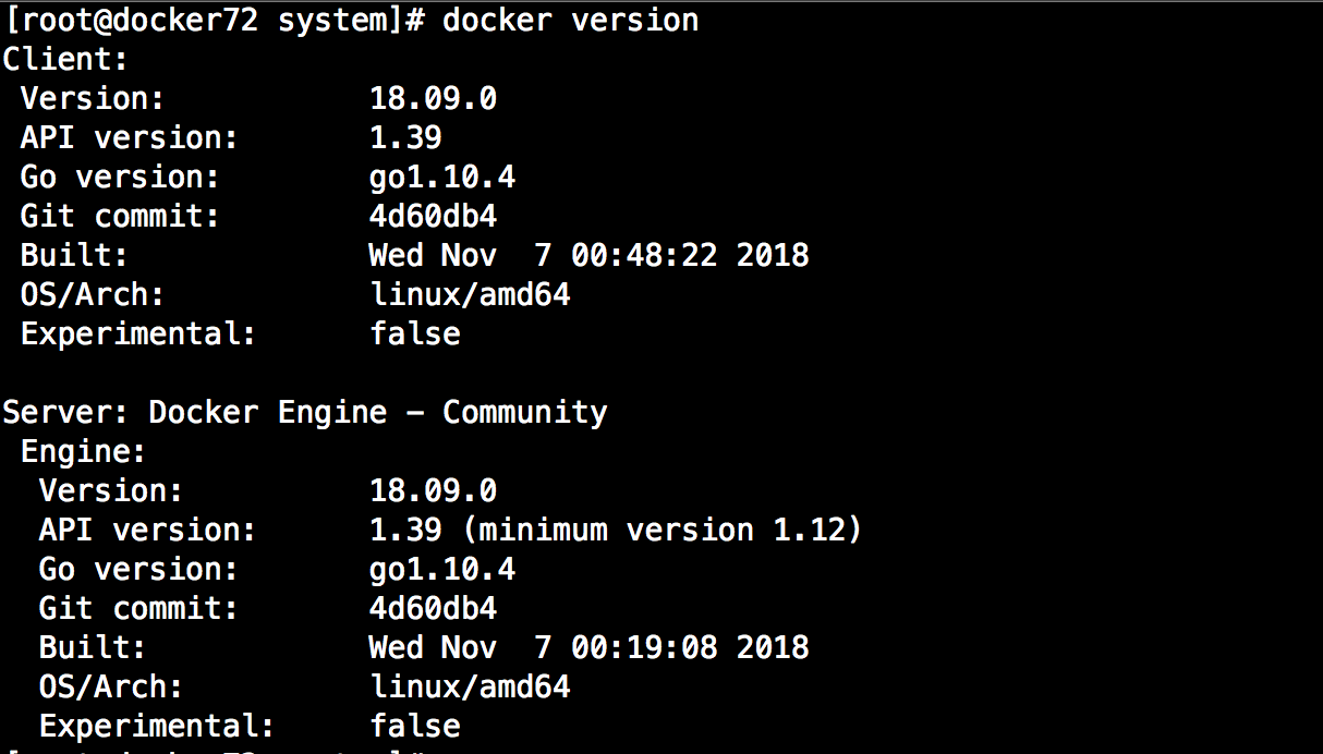 centos7 docker升级到最新稳定版本