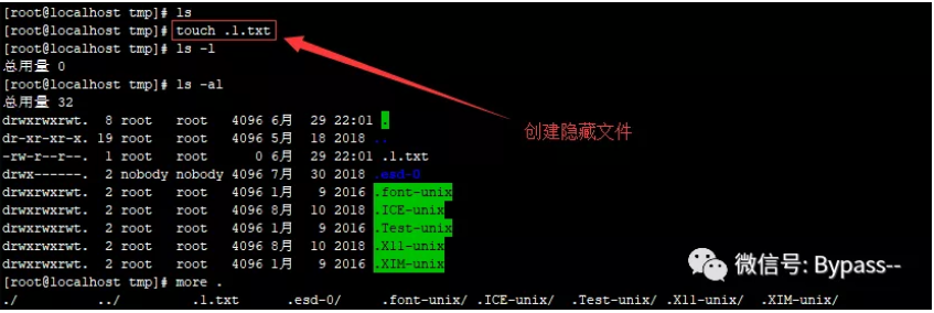 linux下的几种隐藏技术