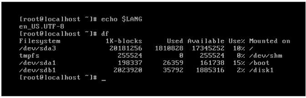 linux LANG变量 定义系统的主语系环境