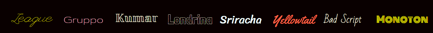 css3霓虹灯文字效果以及文字背景动画