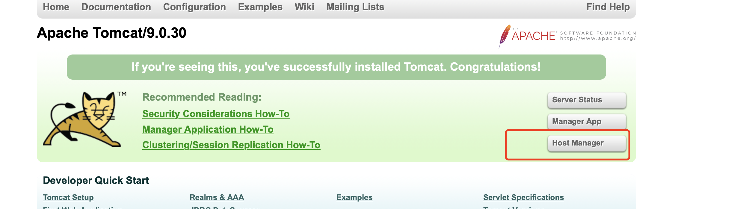 Tomcat--管理配置