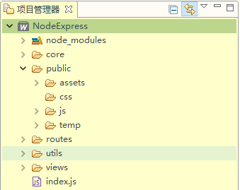 nodejs系列（2）建立Node项目工程目录与初试Express框架