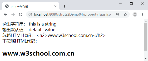 Struts--数据标签（s:property、s:a、s:debug、s:include、s:param）