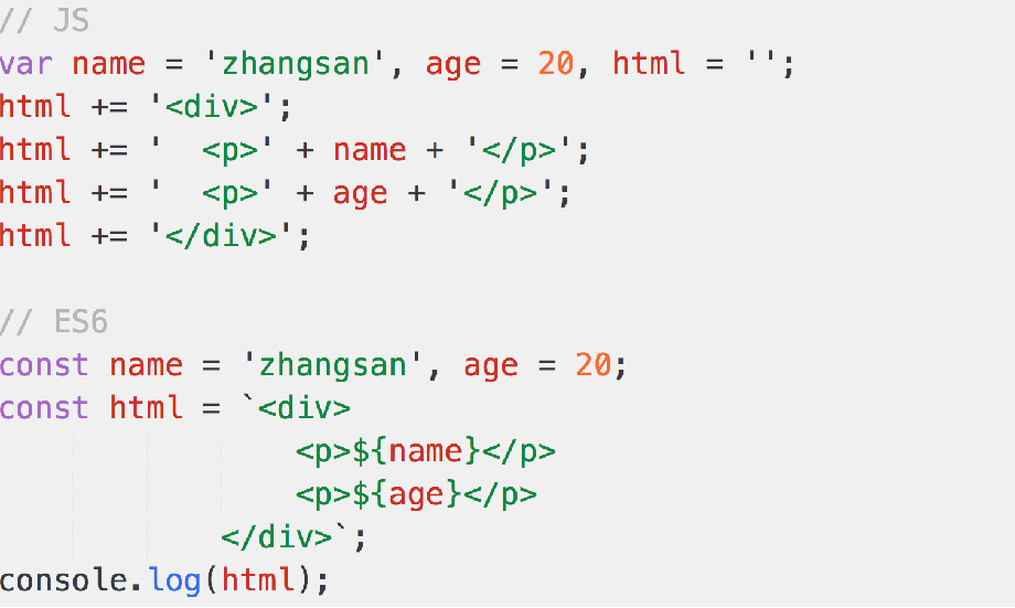 es6面试常考点