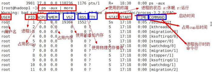 Linux--进程管理、终止进行