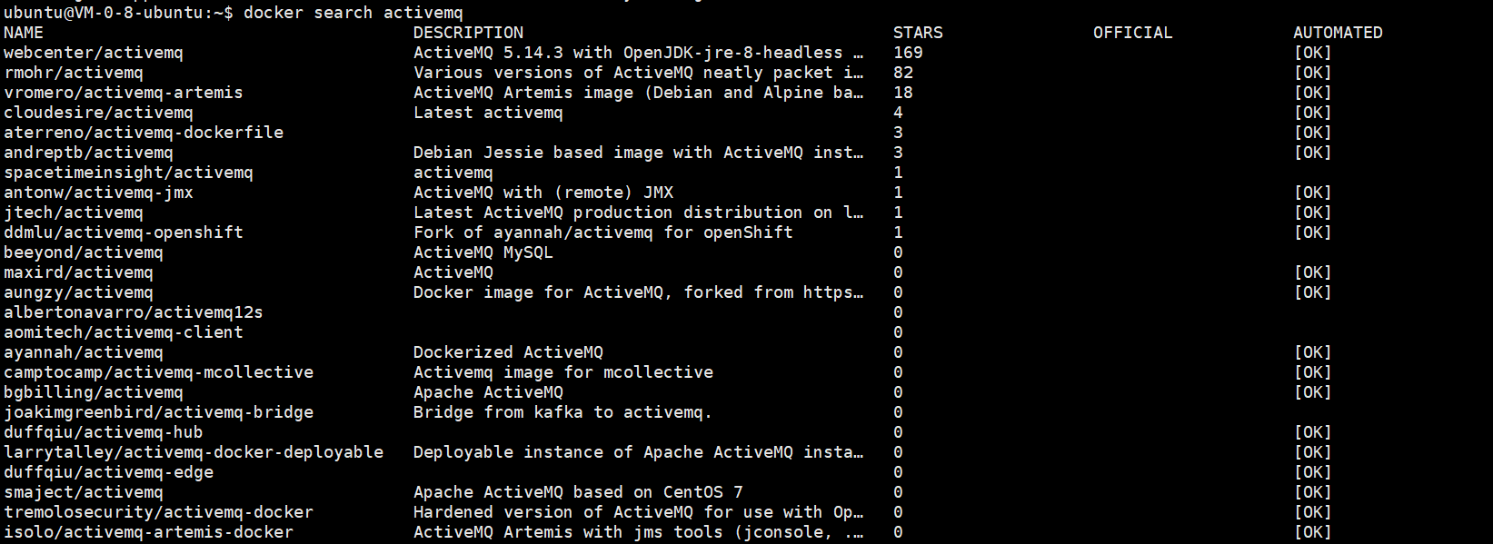 Docker 安装 ActiveMQ 修改账号密码