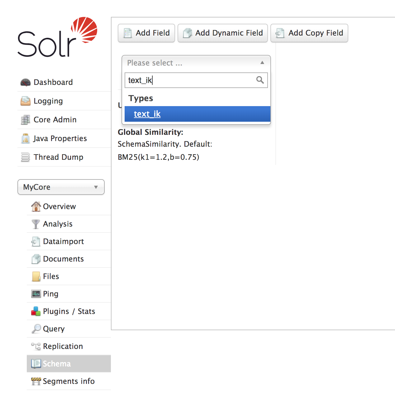 Solr 7 - 中文分词、数据导入、查询 基本使用篇