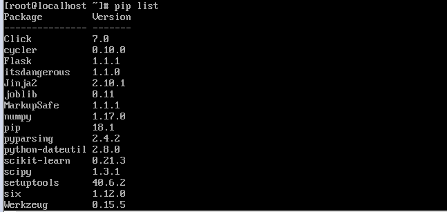 CentOS下完全离线安装python3.6.8、pip3和numpy