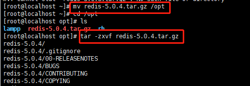 centos7 安装Redis5.0.4