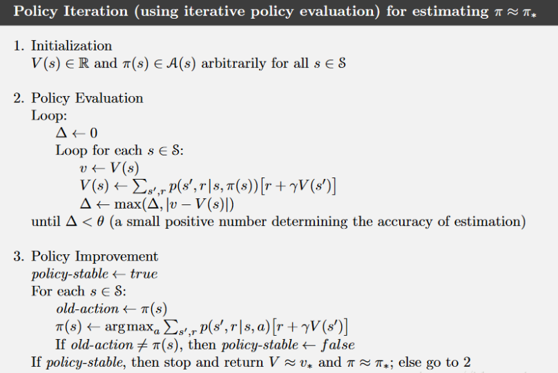 强化学习三、策略迭代与值迭代