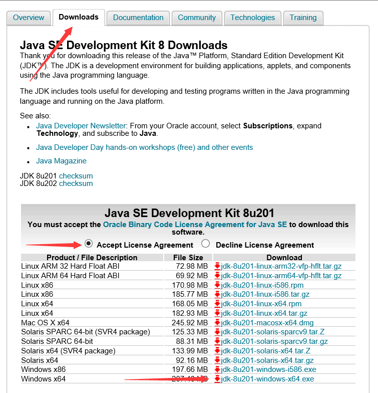 Java下载安装错误案例