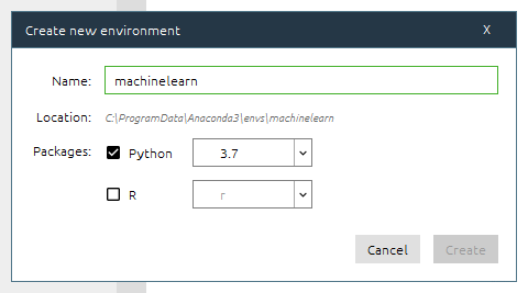 机器学习环境搭建安装TensorFlow1.13.1+Anaconda3.5.3+Python3.7.1+Win10