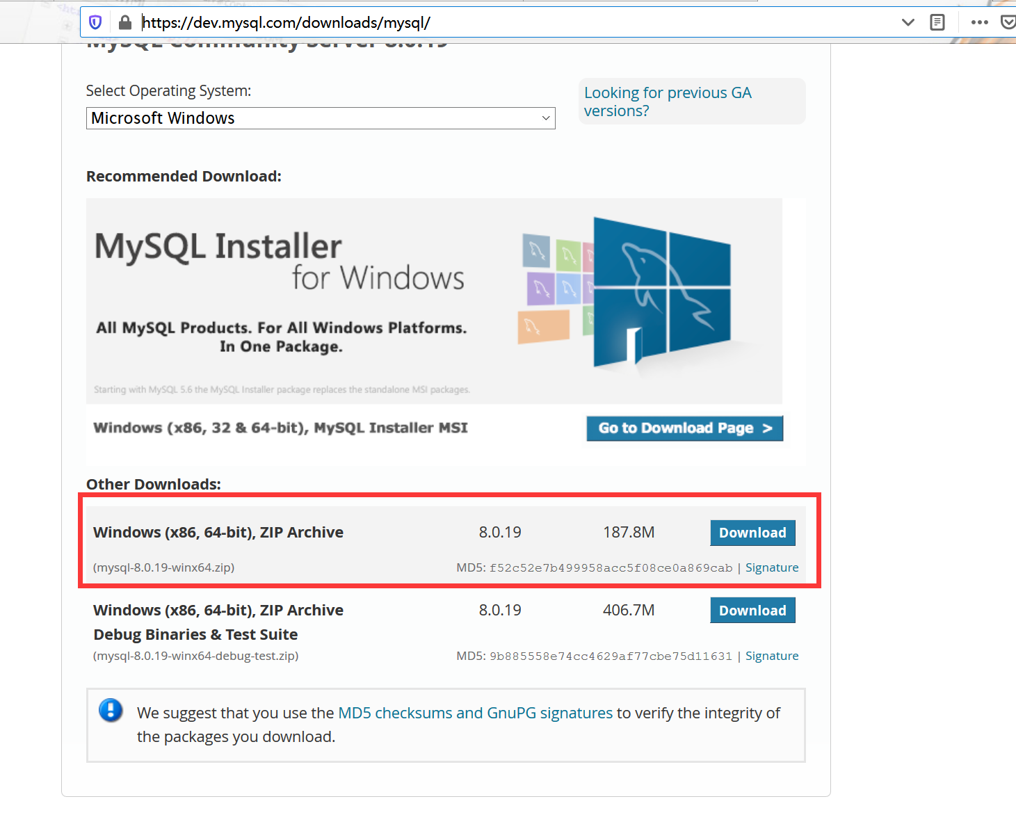 Windows10下MySQL 8.0.19 安装细则及出错说明