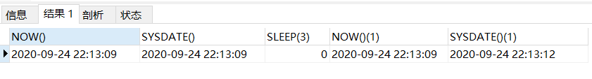 mysql日期函数总结