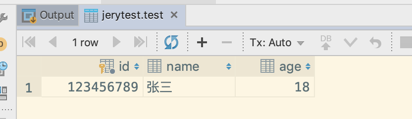 输出结果