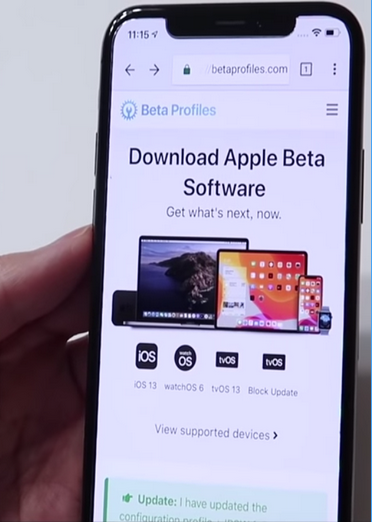 ios 系统 升级beta版（iOS 12 升级 iOS13 beta 为例）