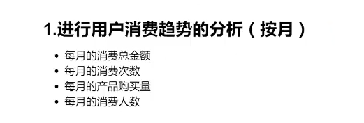 用户消费行为分析实战