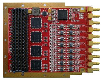 8通道250MSPS 14位AD采集卡、FMC子卡