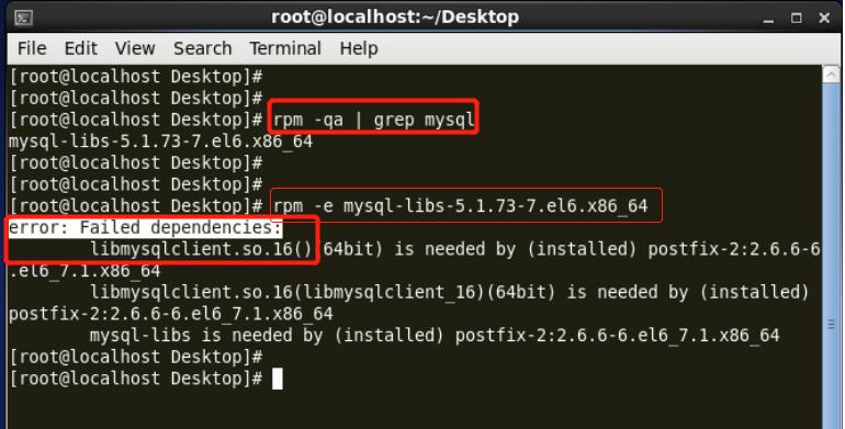 Linux命令（九）之安装mysql