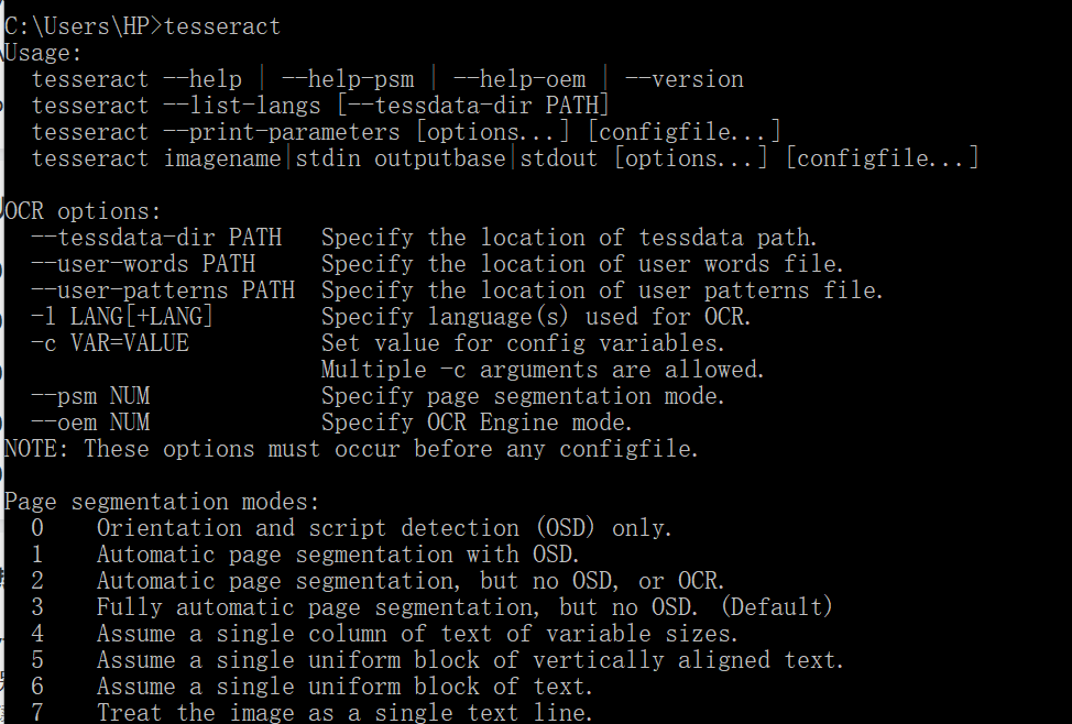 python：运用pytesseract做图像识别失败的解决方案