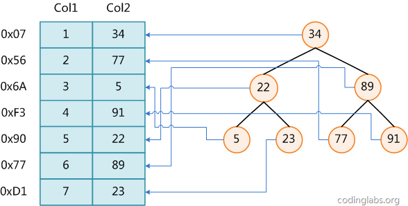 MySQL索引原理及B-Tree / B+Tree结构详解