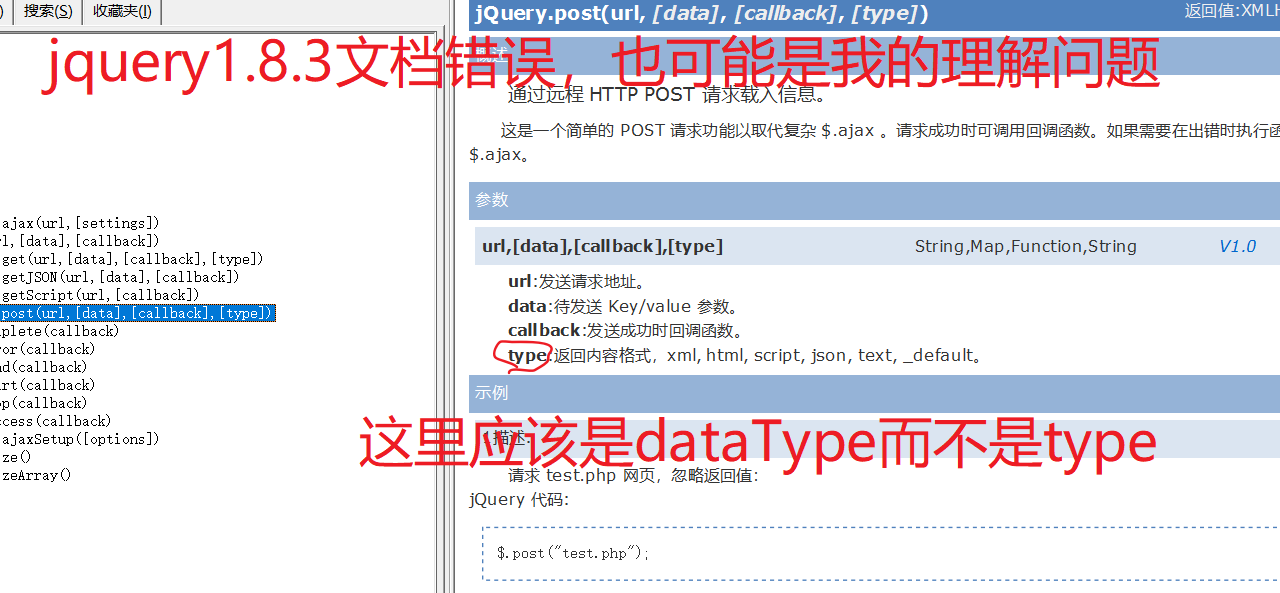 jquery1.8.3文档的一些问题（可能是我理解错了，不喜勿喷）
