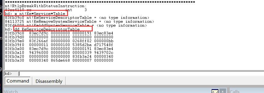 X86 下的SSDT HOOK